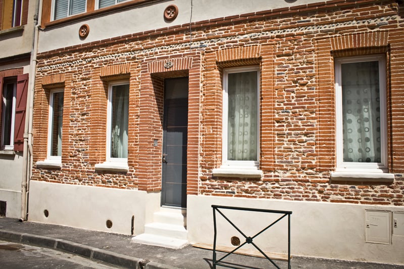 Façade Briques Apparentes