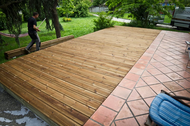 Terrasse en Bois Exotique