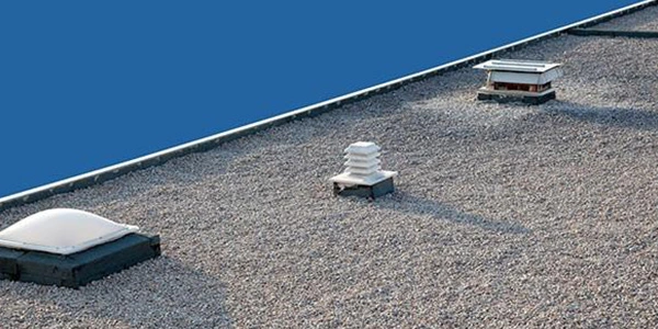 Étanchéité toit terrasse : finition gravier Étanchéité toit terrasse : finition gravier