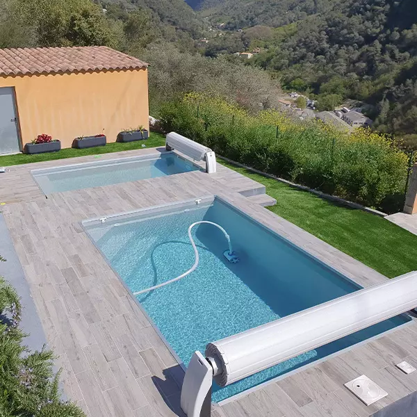 double-piscine
