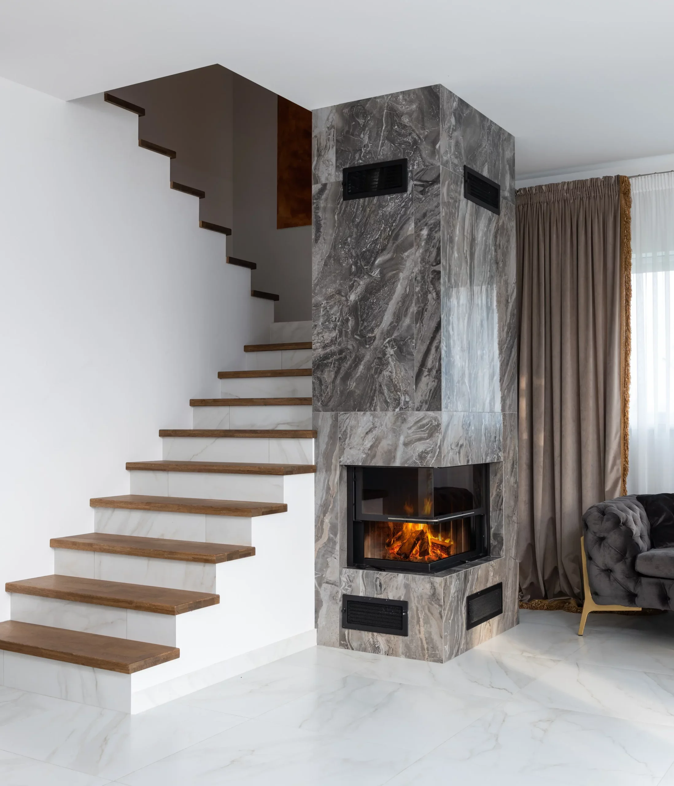Où installer un poêle à bois chez soi ?
