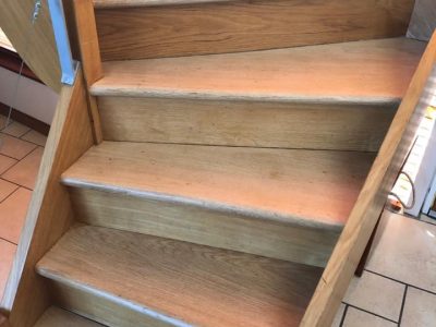 escalier en bois